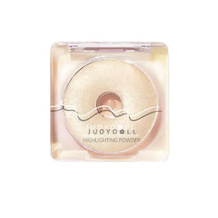 JUDYDOLL Starlight Highlighting Powder, Face Highlighter, Buildable Finishes from Natural to Sparkle, Photo-Ready Glow for All Skin Tones, Luminous & Translucent
