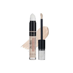O'CHEAL Double Ended Sponge Liquid Foundation Contour Stick Waterproof Long-wear Lightweight Brighten Stick Concealer Beauty Makeup