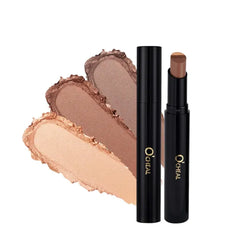 O'CHEAL 3 Color Gradient Eyeshadow Stick Matte Shimmer Waterproof Long-lasting Crease-proof & easy to apply, suitable for dailymakeup touch-ups, Eye shadow pen for Make Up
