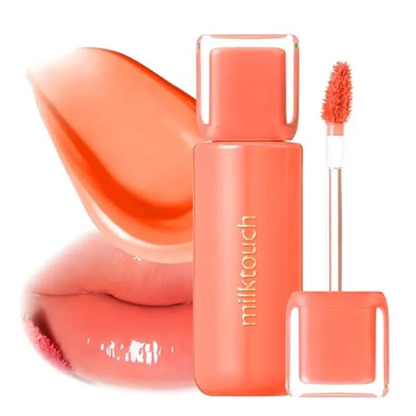 MILKTOUCH Jelly Lip Glow Tint Hydrating Lip Gloss with Long Lasting Moisture, Lip Stain, Lightweight, Radiant Shine, Perfect for Daily Use Stocking Stuffers for Women