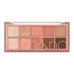 rom&nd Better Than Palette & Better Than Eyeshadow Mini Palette Daily Natural Shades, Blendable, Rich Colors, Velvety Texture, Matte & Shimmer, High Pigmented, Long Lasting