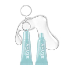 Amuse SEOUL Care Tint Lip Balm Keyring , Moisturizing Tinted Lip Balm Keychain, Hydrating Lip Gloss, Soothing Lip Care, Glossy Finish, Vegan, 6g