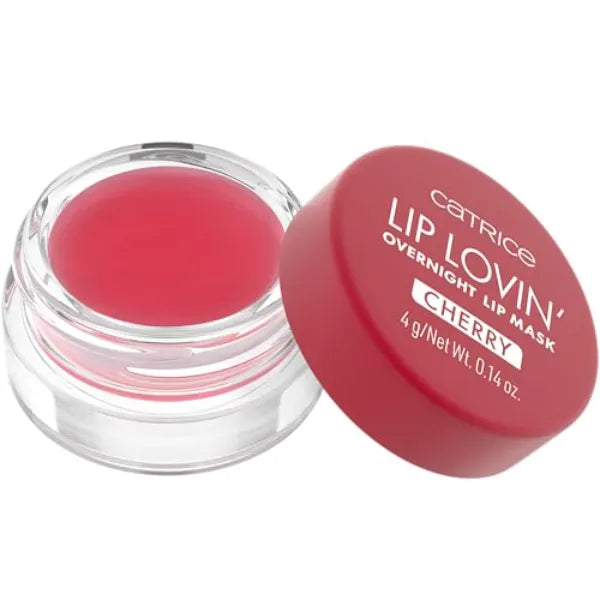 Catrice Lip Lovin Overnight Lip Mask - Hydrating, Creamy Texture with Shea Butter & Vitamin E - Glossy Repair Treatment - Vegan & Cruelty Free