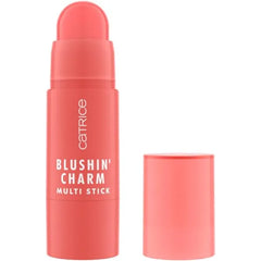 Catrice Blushin' Charm Multi Stick - Creamy, Multi-Use Blush & Lip Tint - Buildable Dewy Finish, Vegan & Cruelty Free