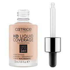 Catrice - HD Liquid Coverage Foundation - Flawless, High & Natural Coverage - Vegan & Cruelty Free