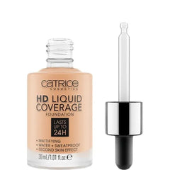 Catrice - HD Liquid Coverage Foundation - Flawless, High & Natural Coverage - Vegan & Cruelty Free