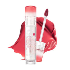 CLIO PROFESSIONAL Crystal Glam Tint, Glossy Lip Tint with Glass-Like Shine, Lightweight Buildable Lip Stain, Long-Lasting Color, Non-Sticky, Rose Extract, Korean Lip Tint
