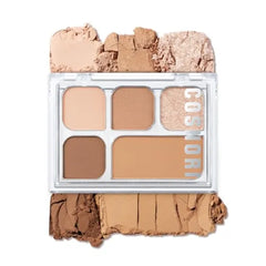 COSNORI My Moment Eye Palette 5 Pigmented Shades, Matte, Shimmer & Glitter, Blendable & Multi-Use