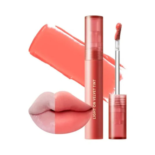 Nature Republic Light on Velvet Tint, Liquid Lipstick, lip tint, Blur effect, lip & cheek, nude lip, Soft Creamy Matte Finish Lip, Velvety, lip stain, High Pigment