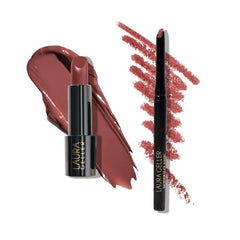 LAURA GELLER NEW YORK Modern Classic Duo - Lipstick + Lip Liner - Ultra-Rich Color - Luxurious and Lightweight