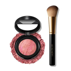 LAURA GELLER NEW YORK Baked Blush-n-Brighten Marbleized Blush + Angled Brush