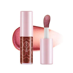 Joocyee Cat Eye Lip Gloss High Shine Plumping Tint Shimmer Holographic Glow Moisturizing Non-Sticky Lip Makeup Gift