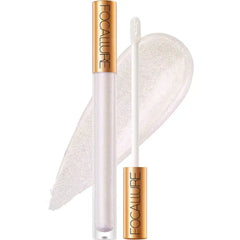 FOCALLURE Metallic Chameleon Liquid Lipstick, Glitter Lip Gloss, Shimmery Finish, Nonstick Cup Lip Makeup for Costume, Cosplay, Rave Festival
