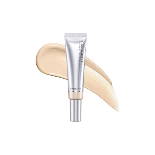CARSLAN Full Coverage Concealer, Lightweight 12H Long-Wear Liquid Concealer with Skincare Ingredients, Helps Conceal the Look of Dark Circles, Redness & Imperfections, 0.42 Fl Oz