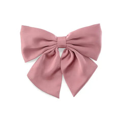 Time and Tru Fabric Bow Hair Barrette Adult
