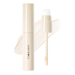 JUDYDOLL Liquid Contour with Built-in Buffing Brush–Anti-Smudge & Brightening, Long-Lasting Liquid Matte Contour for Warm Undertone,Seamless Blend for Sculpted & Lifted Face Makeup