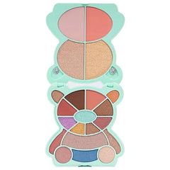 KimChiChic Beauty Teddy Kim Palette 17 Playful Eyeshadows, 2 Blushes, 2 Highlighters, Makeup Palette