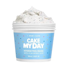I DEW CARE Wash Off Face Mask With Hyaluronic Acid, Self Skin Care, Facial Treatment, Vegan, Paraben Free, Exfoliating, Deep Cleansing Detox, Stocking Stuffers, 3.38 Oz