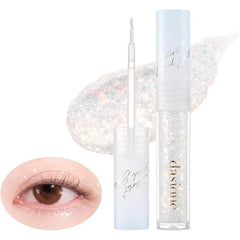 dasique Starlit Jewel Liquid Glitter Twinkle Glitter Shadow Korean Makeup Shimmer Eye Make Up Eyeshadow Eyeliner Long lasting Multi use Quick drying