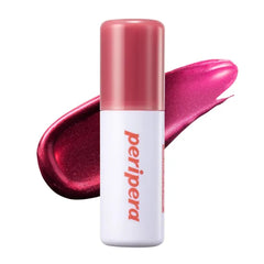 Peripera Ink Glasting Lip Gloss, Non-Sticky, Gloss Shine, Wand for Easy Application, Korean Lip Gloss, Fuller Looking Lips, Buttery Soft, Long Lasting Lip