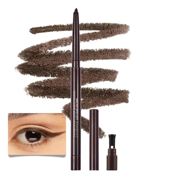 Kaely Gel Eyeliner Pencil, Smooth Eye Liner Waterproof Smudge Proof, Built in Sharpener, Long Lasting Eye Makeup, Vegan & Cruelty-Free
