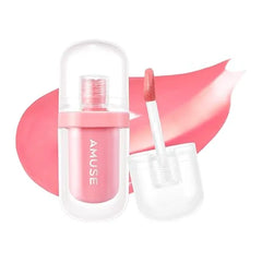 Amuse SEOUL Jel Fit Tint, Jelly Lip Stain, Long Lasting Hydrating Lip Gloss, Smooth Moisturizing Lip, Glossy Finish, Vegan, Korean Beauty Makeup