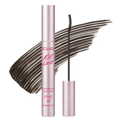 CLIO PROFESSIONAL Kill Lash Superproof Mascara, Waterproof, Smudge-Proof, Long Curling & Volume Lash Mascara, Lightweight Clump-Free and Clean Flexible Definition