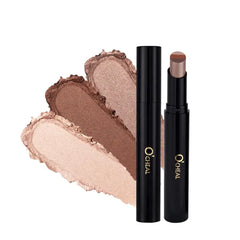 O'CHEAL 3 Color Gradient Eyeshadow Stick Matte Shimmer Waterproof Long-lasting Crease-proof & easy to apply, suitable for dailymakeup touch-ups, Eye shadow pen for Make Up