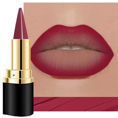 Kaely Gradient Matte Lipstick Lip Liner Pencil for Women, 2in1 Flawless Contour Gradual Ombre Effect Lip Pencil Makeup Waterproof - 1 Count (Pack of 1)