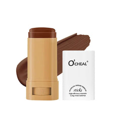 O'CHEAL Face Foundation Contour Stick Long-wear Lightweight Brighten Blemish Contouring Face Concealer Foundation Stick Beauty Makeup