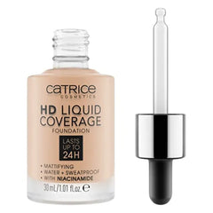 Catrice - HD Liquid Coverage Foundation - Flawless, High & Natural Coverage - Vegan & Cruelty Free