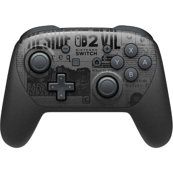 Nintendo Switch 2 Pro Controller Resident Evil (Requiem Edition) - Black