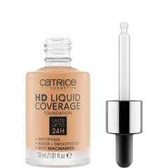 Catrice - HD Liquid Coverage Foundation - Flawless, High & Natural Coverage - Vegan & Cruelty Free
