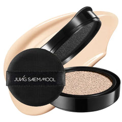 JUNG SAEM MOOL Essential Skin Nuder Cushion | Refill | Natural Finish | Buildable Coverage | Makeup Artist Brand