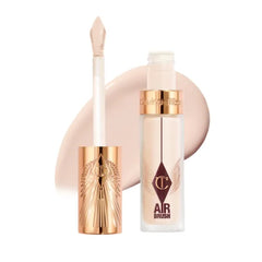 Charlotte Tilbury Airbrush Flawless Blur Concealer – Longwear Full Coverage Concealer for Dark Circles, Blemishes & Redness