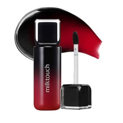 MILKTOUCH Black Peel Off Lip Tattoo Long Lasting Matte Lip, Waterproof & Transfer Proof, Highly Pigmented, Stay On All Day Lip Tint Stain