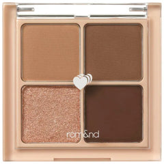 rom&nd Better Than Palette & Better Than Eyeshadow Mini Palette Daily Natural Shades, Blendable, Rich Colors, Velvety Texture, Matte & Shimmer, High Pigmented, Long Lasting