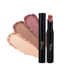 O'CHEAL 3 Color Gradient Eyeshadow Stick Matte Shimmer Waterproof Long-lasting Crease-proof & easy to apply, suitable for dailymakeup touch-ups, Eye shadow pen for Make Up
