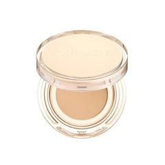 Amuse SEOUL Dew Jelly Vegan Cushion Foundation, Full Coverage, Dewy Glow Finish, Lightweight, Long Lasting, Firming Texture, All Skin Types, Korean Makeup