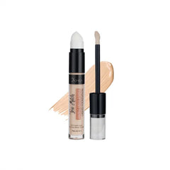O'CHEAL Double Ended Sponge Liquid Foundation Contour Stick Waterproof Long-wear Lightweight Brighten Stick Concealer Beauty Makeup