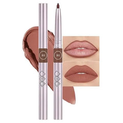 FeiCuiYun Retractable Lipliner Pencil Waterproof Makeup for Lip Liner and Eye Liner, Smooth and Creamy, Long Lasting Matte Finish, Vegan Beauty, Matte Velvet Pigmented Lip Liner
