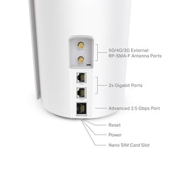 TP-Link Deco X50-5G AX3000 Whole Home Mesh Wi-Fi 6 Gateway (1-pack)