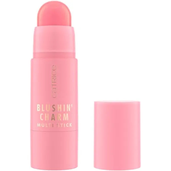 Catrice Blushin' Charm Multi Stick - Creamy, Multi-Use Blush & Lip Tint - Buildable Dewy Finish, Vegan & Cruelty Free