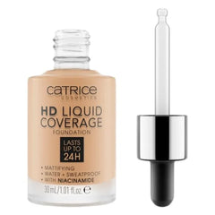 Catrice - HD Liquid Coverage Foundation - Flawless, High & Natural Coverage - Vegan & Cruelty Free
