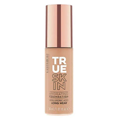 Catrice True Skin Hydrating Foundation - Lightweight Buildable Coverage with Hyaluronic Acid and Watermelon Seed Oil - Vegan & Cruelty Free