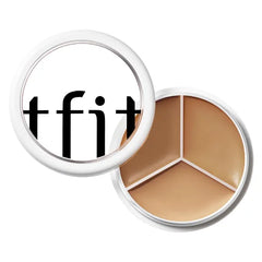TFIT 3 Color Concealer Cream Palette Full Coverage 0.52 Ounce