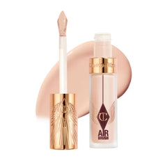 Charlotte Tilbury Airbrush Flawless Blur Concealer – Longwear Full Coverage Concealer for Dark Circles, Blemishes & Redness