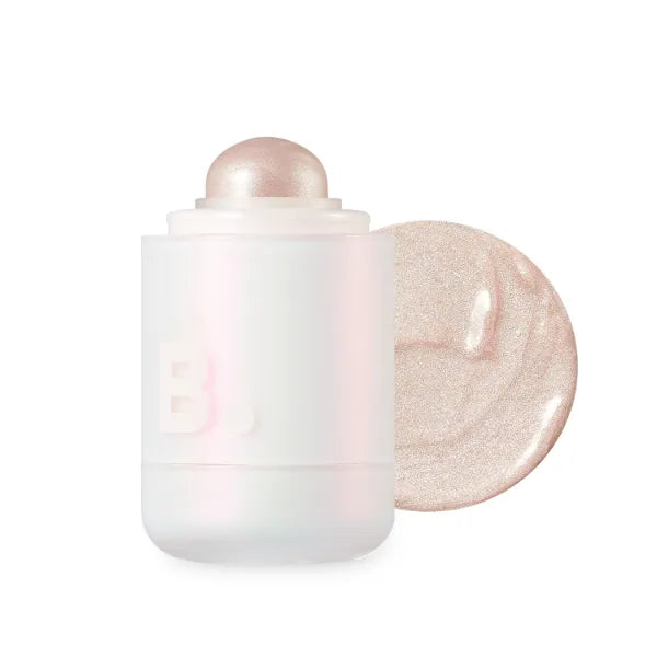 BANILA CO Romantic Blush Highlighter Stick, 04 Fizz Layer Creamy Easy Blend Multi Use Highlighter Makeup Stick Long Lasting, Buildable Radiant Glow with Smooth Finish