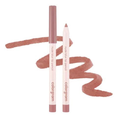 COLORGRAM NUDE BLUR LIP PENCIL | Soft Blurring Lip Liner for Seamless Overlining & Naturally Plumped Lips | Korean Lip Makeup