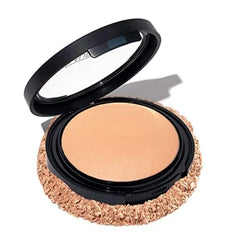 LAURA GELLER NEW YORK Baked Double Take Powder Foundation - Buildable Medium to Full Coverage - Matte Finish